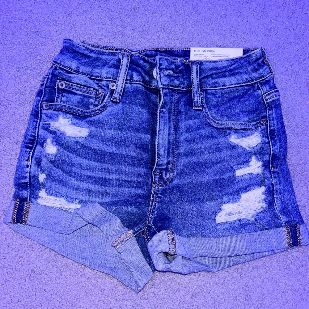 American Eagle jean shorts size 2